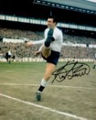 Bobby Smith, Tottenham Hotspur Legend, 10x8 inch Signed Photo. Good condition. All autographs come
