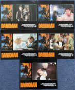 Collection of Five Darkman Colour Promo Sheets Starring Liam Neeson. A Universal Pictures