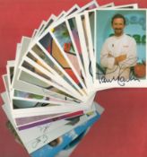 Ready Steady Cook and GMTV Collection of 20 vintage Signed photos approx size 5 x 3 includes Brian