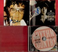 The Jordanaires Signed Elvis Rhythm And Country CD Sleeve With CD Included. Signed by Gordon