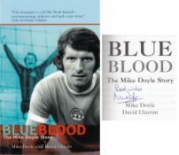 Autographed Mike Doyle Book, P/B - Blue Blood, Nicely Signed To The Title Page In Blue Biro Pen.