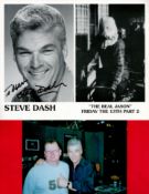 Steve Dash, Friday 13th Actor, 10x8 inch Signed Photo. Good condition. All autographs come with a