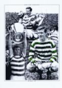 Autographed Billy McNeill 16 X 12 Montage-Edition, Colz, Depicting A Superbly Produced Montage Of
