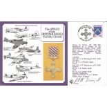 Sqn Ldr C N McDougall DFC Signed and Flown Commemorative Cover The Award of the Distinguished Flying
