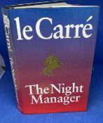 The Night Manager by John Le Carre. A hardback book with dust jacket printed in 1993 in Great