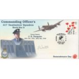 WW2 Flt Lt Freddie Watts Signed JE Fauquier Commanding Officers of 617 Squadron FDC. 8 of 18