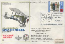Winifred Brown signed 50th Anniversary of the Kings Air Race Wycombe Air Park FDC PM 50th