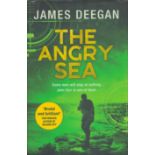 The Angry Sea by James Deegan 2019 First Edition Hardback Book with 498 pages published by HQ (