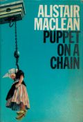 Puppet On A Chain by Alistair Maclean 1969 First Edition Hardback Book with 254 pages published by