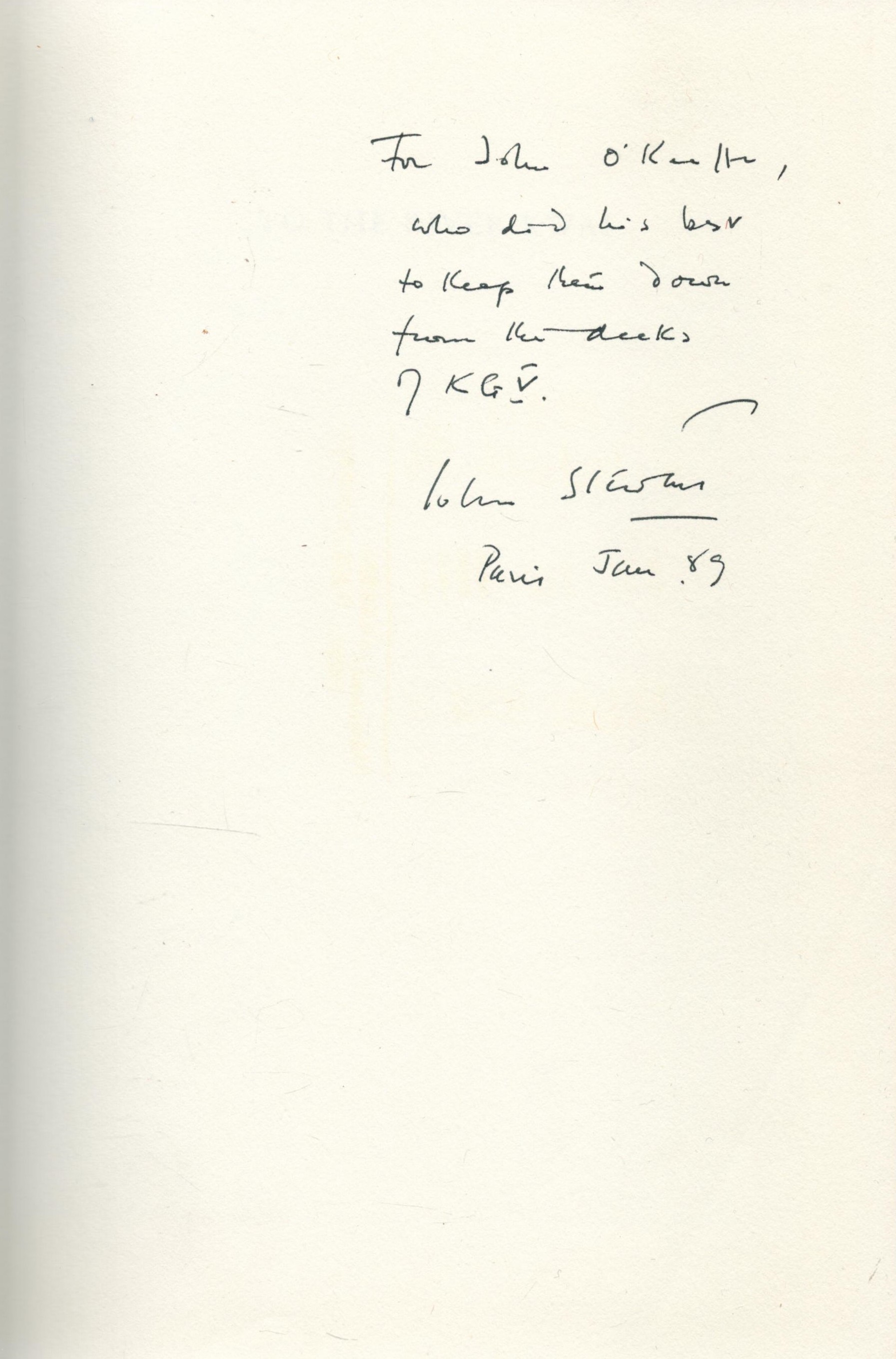 John Stewart Signed Book To The River Kwai Two Journeys 1943, 1979, 1988 First Edition Hardback Book - Image 2 of 4