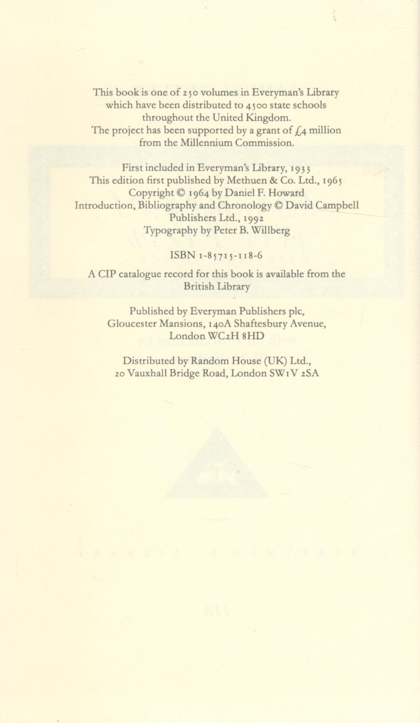 The Way of all Flesh by Samuel Butler 1992 edition unknown Hardback Book with 374 pages published by - Image 3 of 3