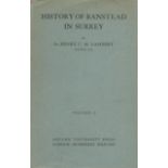 History of Banstead in Surrey by Sir Henry C M Lambert vol II 1931 edition unknown Hardback Book