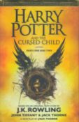 Harry Potter and the Cursed Child (Parts one and two) by J K Rowling 2016 First Edition Hardback