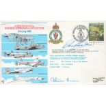 AVM Don Bennett and Lady Harris Signed Formation of Bomber Command Association FDC. 312 of 1000