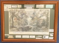 Operation Market Garden Framed and Mounted Limited Edition Print by David Shepherd Oosterbeek