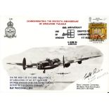 WW2 Scott Lancaster Signed Commemorating the 40th Anniversary of Operation Taxable FDC. 65 of 130