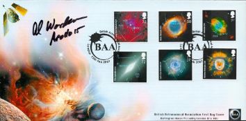 Space Al Worden Apollo 15 signed 2007 BAA Astronomy official FDC. Good condition. All autographs