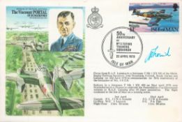 RAF WW2 Sir Charles Portal signed 'The Viscount Portal of Hungerford' FDC. Good condition. All
