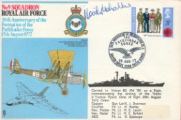 WW2 Grp Cptn Hamish Mahaddie Signed 30th Anniv of the Formation of Pathfinder Force FDC. Good