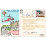 WW2 Sir Denis Spotswood and Charles Hankins Signed The Royal Star and Garter Home FDC. Good