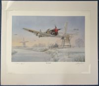 WW2 2 Signed Harley Copic Colour Print Titled Rat Catchers 18 of 1000 Signed by The Artist, Pierre