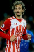 Manolo Gabiadinni Southampton Signed 12 x 8 inch football photo. Good condition. Good condition. All