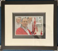 Football Former Liverpool Winning Manager Rafa Benitez Signed 12x8 inch Colour Photo Showing Benitez