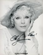 Elke Sommer signed 10x8 black and white photo. Good condition. All autographs come with a