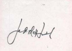 Judd Hirsch signed white album page. Hirsch is an American actor. He is known for playing Alex