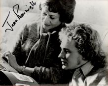 Joan Plowright signed 10x8 black and white photo. Good condition. All autographs come with a