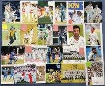 Cricket Collection of 23 Signed Photos, Mostly England Although Some Other Internationals.