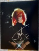 Music Toyah signed 10 x 8 inch colour 3/4 length photo. Good Condition. All autographs come with a