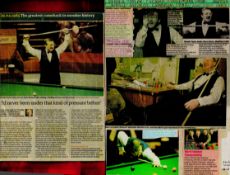 Snooker Dennis Taylor signed 11x8 colour photo dedicated. Good Condition. All autographs come with a