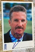 Cricket Ian Botham signed 6 x 4 inch colour ECB promo photo. Good Condition. All autographs come