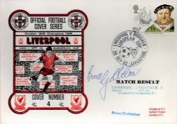 Bruce Grobbelaar signed Liverpool Division One Champions 1982 Dawn FDC PM Liverpool v Dundalk