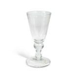A heavy baluster goblet