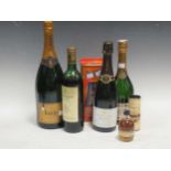 1 magnum of Ruinart champagne, 1 bottle of Aubry champagne, 1 bottle of Royale Cremont de Limoux,