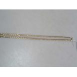A curb chain, length 47cm, hallmarked 9ct gold, weight 8.8g