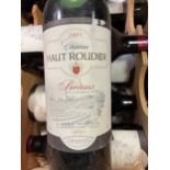 Chateau Haut Roudier, Bordeaux rouge 2005, 8 bottles