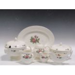 A collection of Wedgwood 'Moss Ross' ceramics to include serving platter, jugs, terrine dish, etc