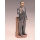 Lladro figurine of Martin Luther King Jr, model no. 7528, 33cm highCondition report: Generally