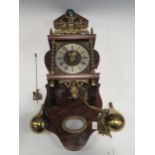 A 20th century Freislander wall clock, 58cm high
