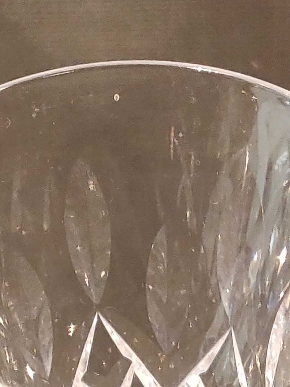 A set of thirteen Waterford Crystal wine glassesCondition report: Minor chipping and surface - Image 7 of 7