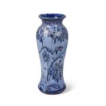 A Moorcroft Florian Ware Lilac pattern vase,