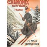 Chamonix, Mont Blanc, '70 ans de sports d'hiver',