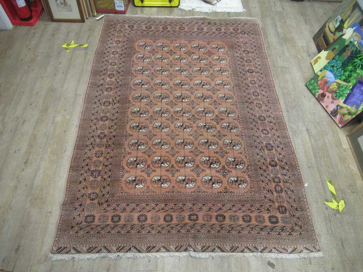 A Bokhara rug 283 x 201cm