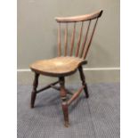 A child's elm chair