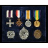 A World War I medal group,