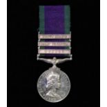 An Elizabeth II General service medal,