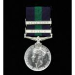 A George VI General Service medal,